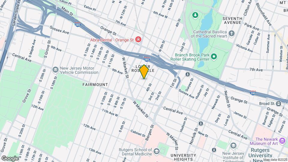 58 N 5th St, Unit #3 Map and Location Details