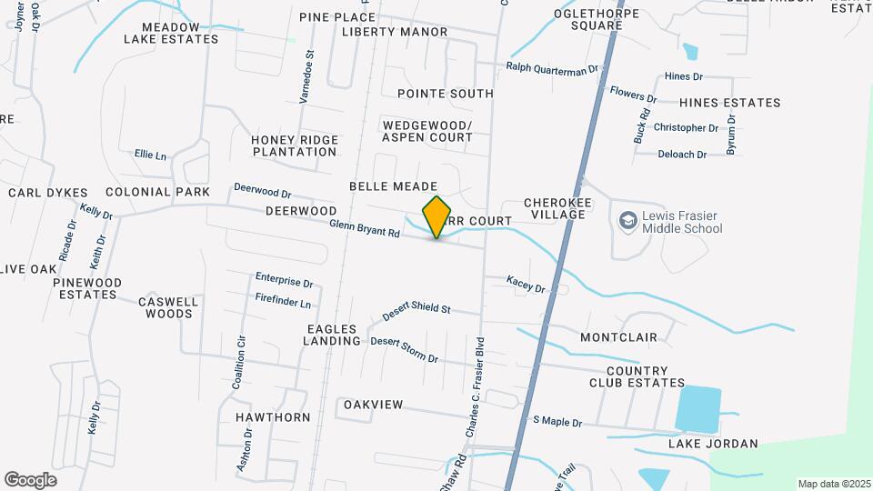 117 Glenn Bryant Rd Map and Location Details
