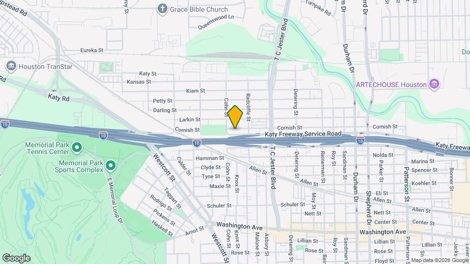 5529 Cornish St Map and Location Details