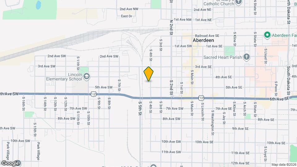 418 S 4th St Mapa y Detalles de la Ubicación