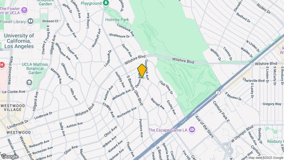 1284 Devon Ave Mapa y Detalles de la Ubicación