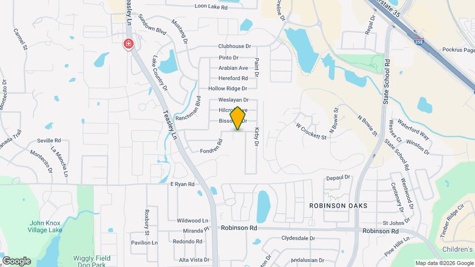 3821 Willowick Cir Map and Location Details