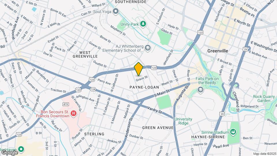 106 Grace St Map and Location Details