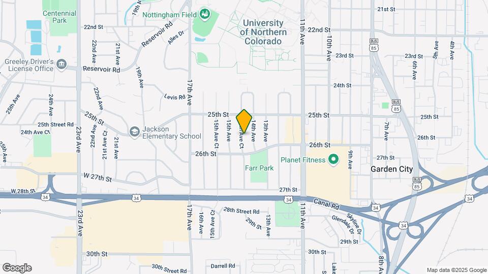 2528 14th Ave Ct Map and Location Details