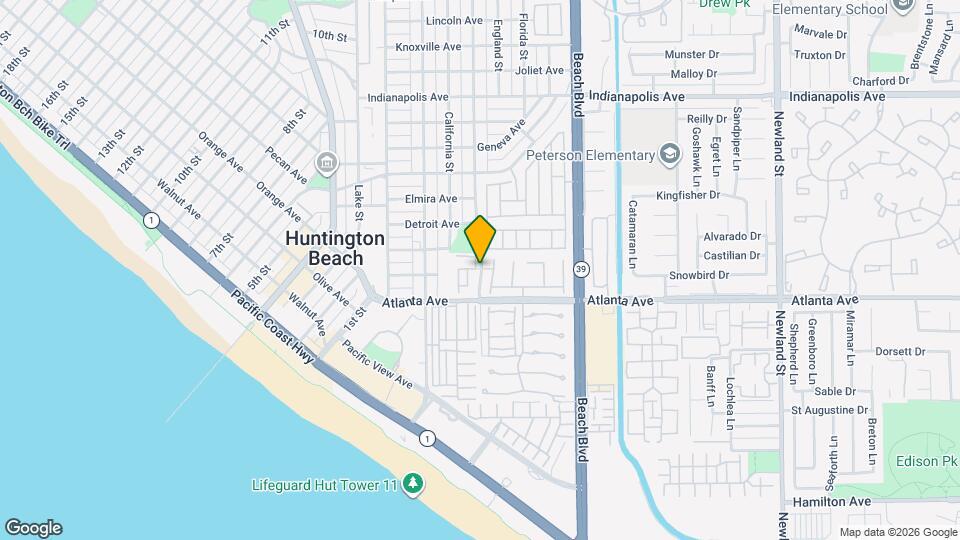 Las Brisas Apartments Map and Location Details