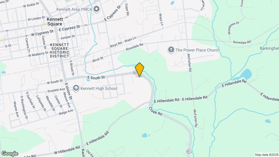 552 Creek Rd Map and Location Details