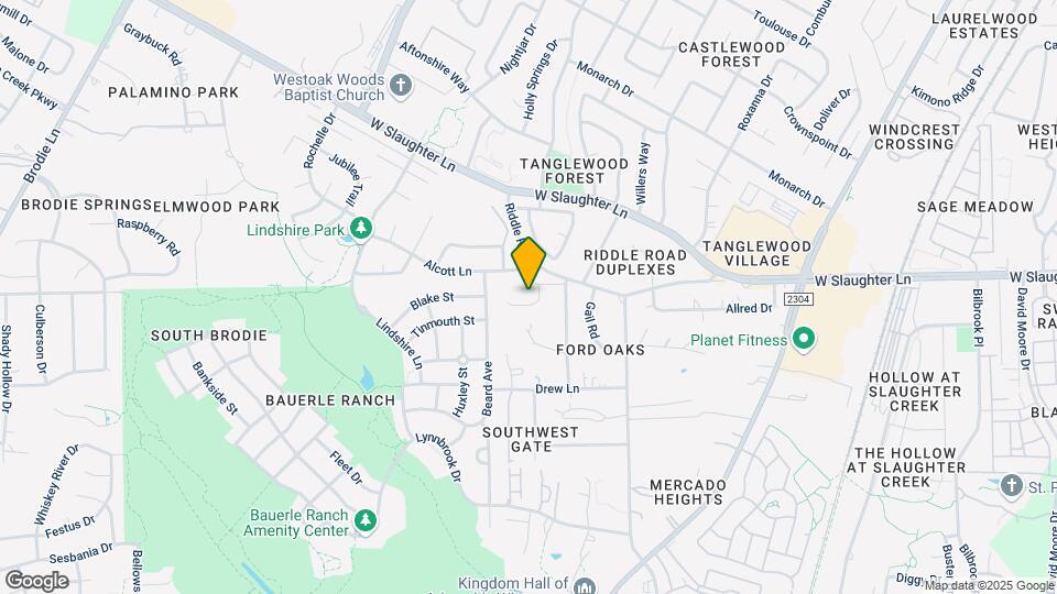 10202 Wommack Rd Map and Location Details