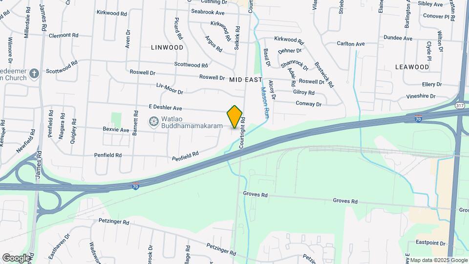 1820 Penfield Ct S Map and Location Details