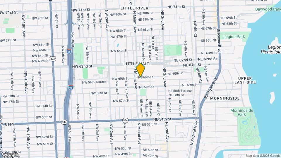 36 NE 60th St Mapa y Detalles de la Ubicación