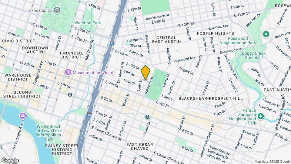 1209 E 9th St Map and Location Details