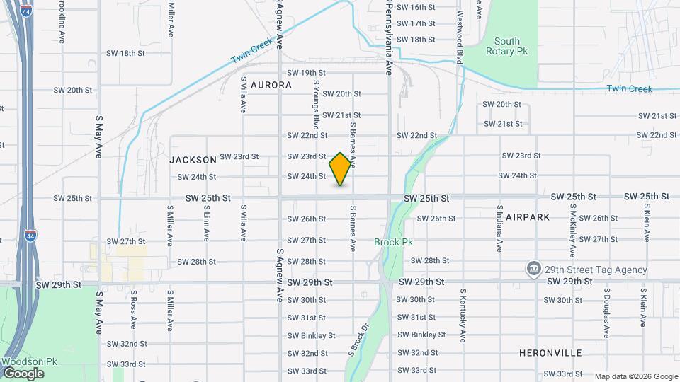 2217 SW 25th St Map and Location Details