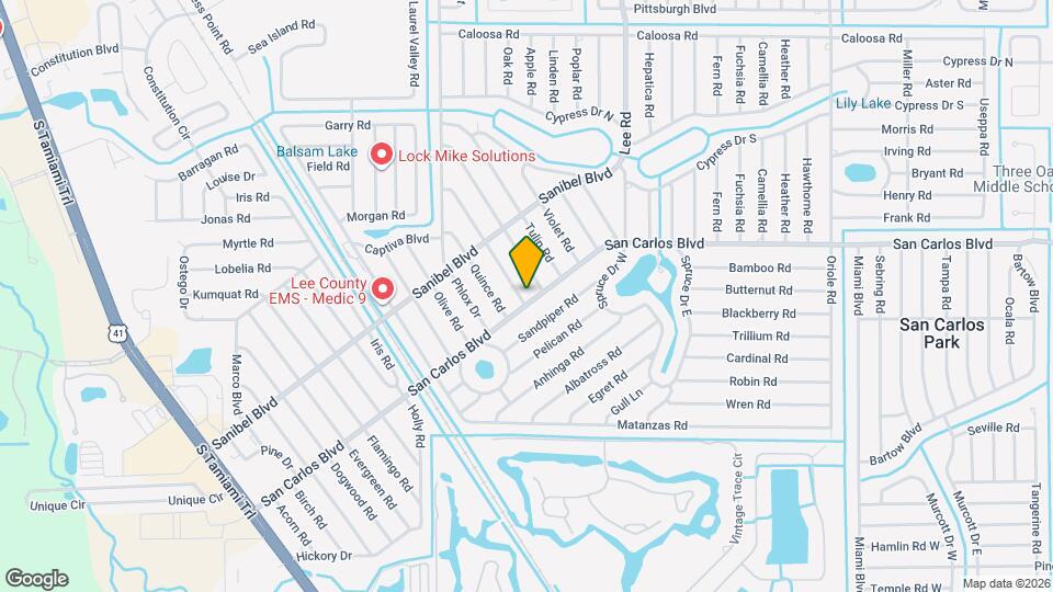 8125 San Carlos Blvd Map and Location Details