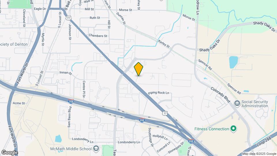 1225 Dallas Dr Map and Location Details