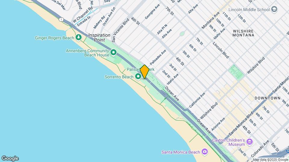 723 Palisades Beach Rd Map and Location Details