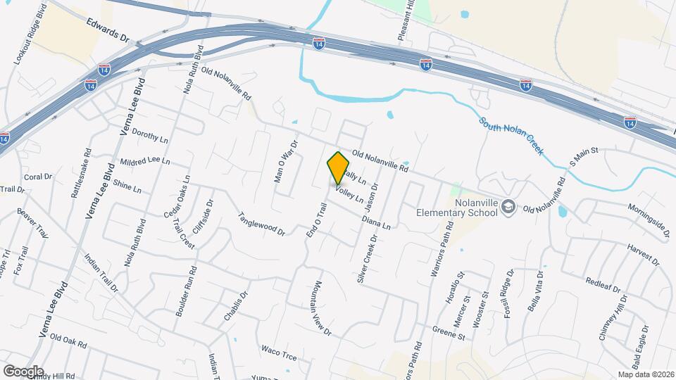 1804 Volley Ln Map and Location Details