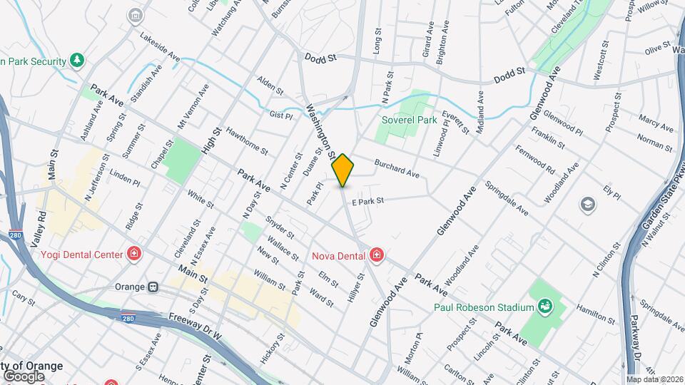 125 Washington St, Unit 125 WASHINGTON Mapa y Detalles de la Ubicación