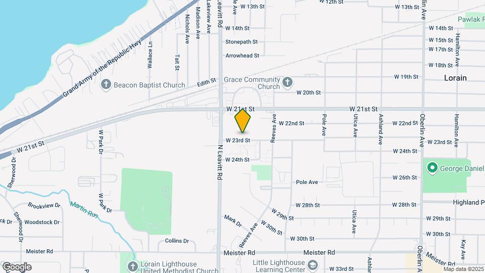 2204 W 23rd St Mapa y Detalles de la Ubicación