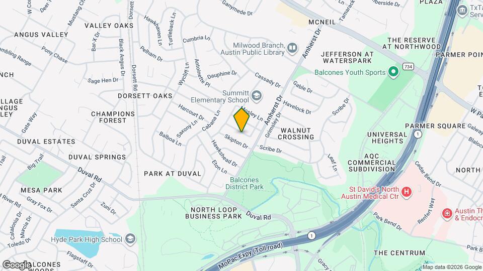 3837 Cologne Ln Map and Location Details