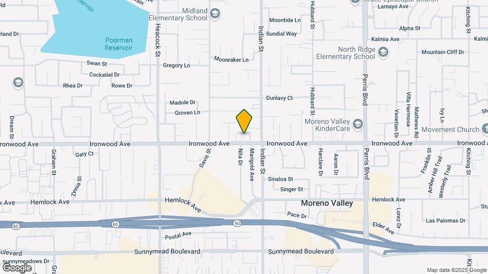 24414 Ironwood Ave Map and Location Details