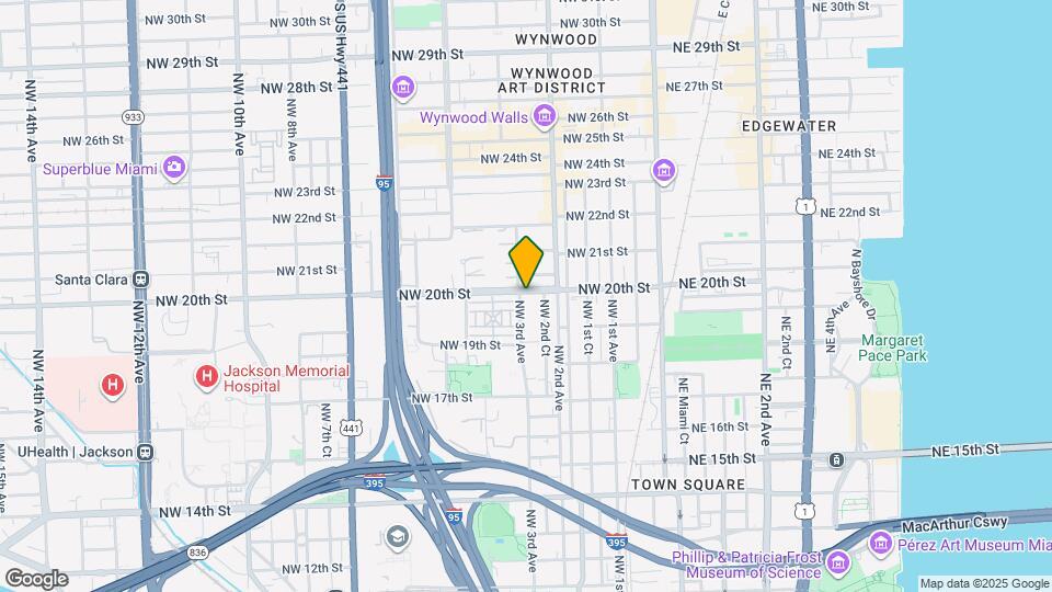 1975 NW 3rd Ave, Unit B2C Map and Location Details