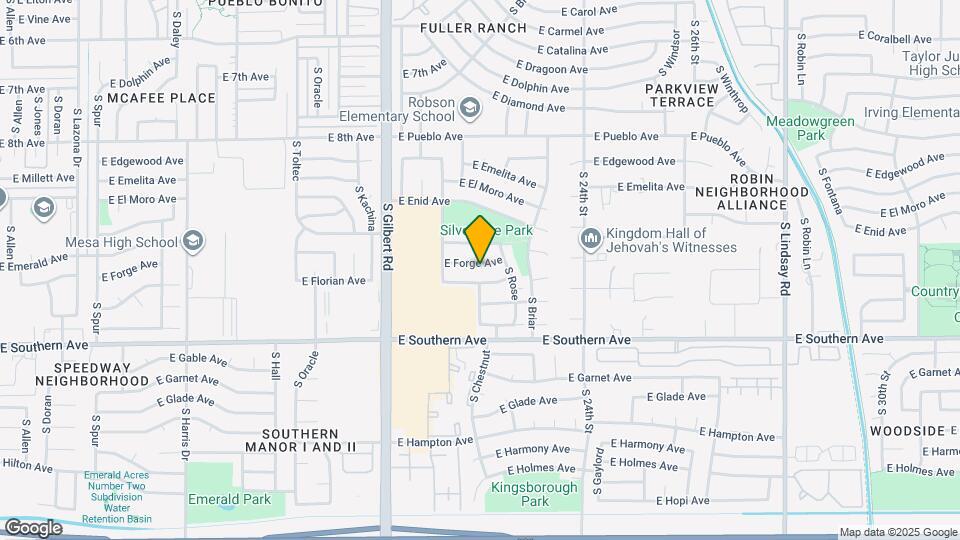 2211 E Forge Ave Map and Location Details