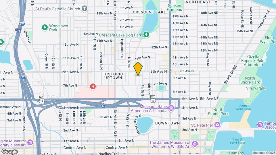 801 Grove St N-Unit -7 Map and Location Details