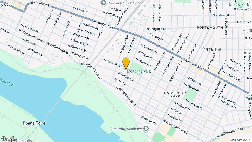 6418 N Princeton St Map and Location Details