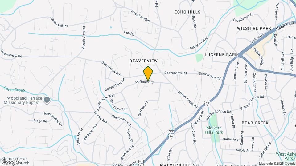 34 Huffman Rd Map and Location Details