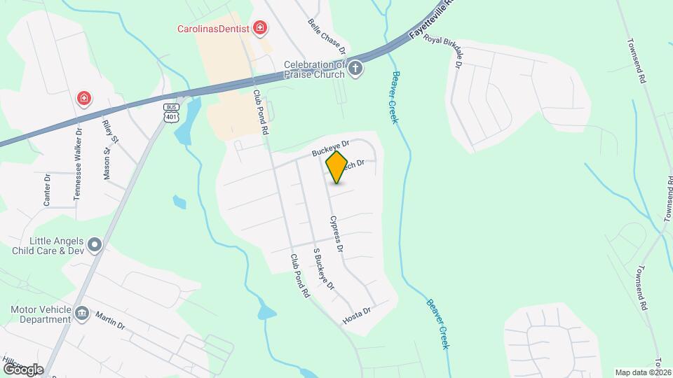 105 Yasmine Dr Map and Location Details