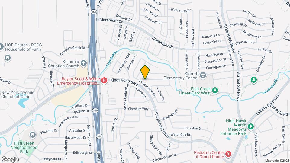 4634 Lincolnshire Dr, Unit 304 Map and Location Details