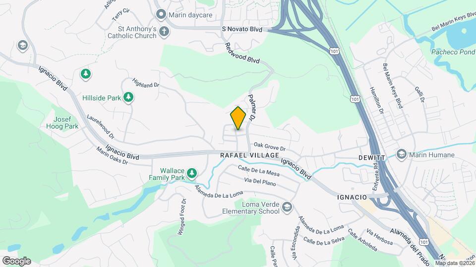 134 Ignacio Valley Cir Map and Location Details