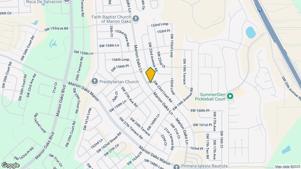 465 Marion Oaks Ln Map and Location Details