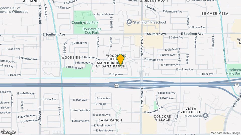 3424 E Harmony Ave Map and Location Details