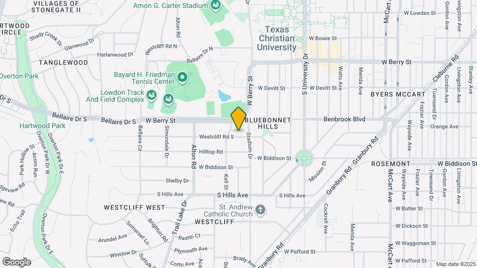 3414 Westcliff Rd S Map and Location Details