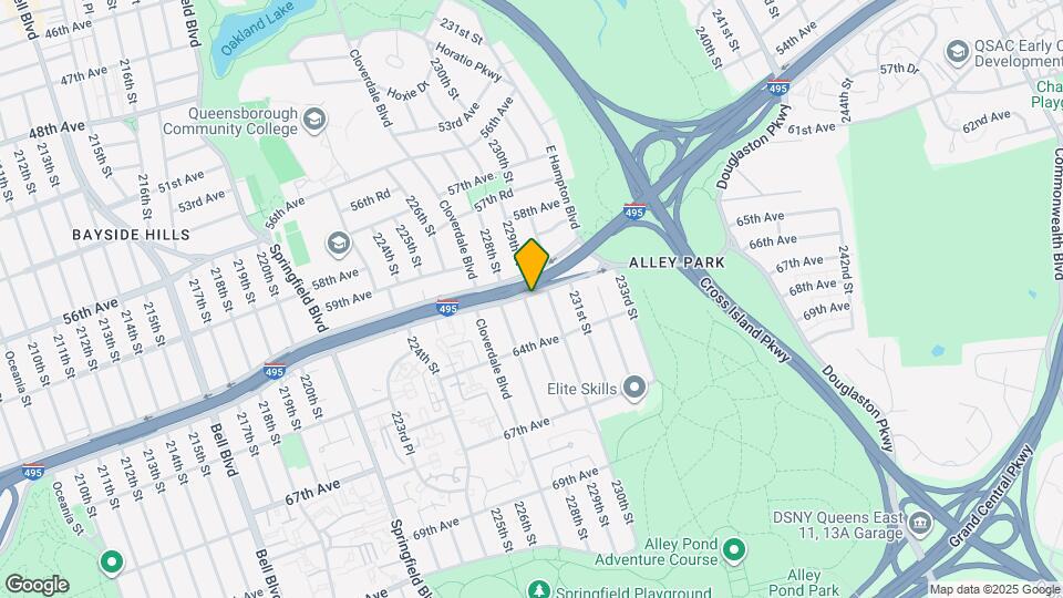 229-02 Horace Harding Expy Map and Location Details