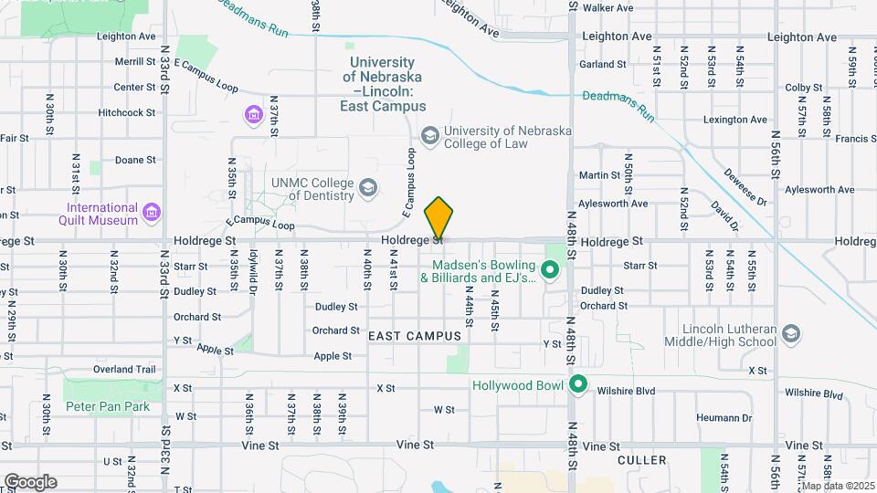 4241 Holdrege St Map and Location Details