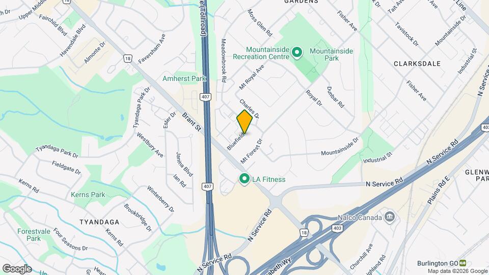 2044 Bluefields Dr Map and Location Details