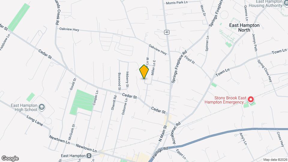 11 Miller Ln W Map and Location Details