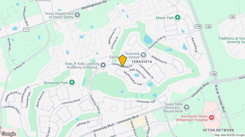 1614 Westmeadow Trail Map and Location Details