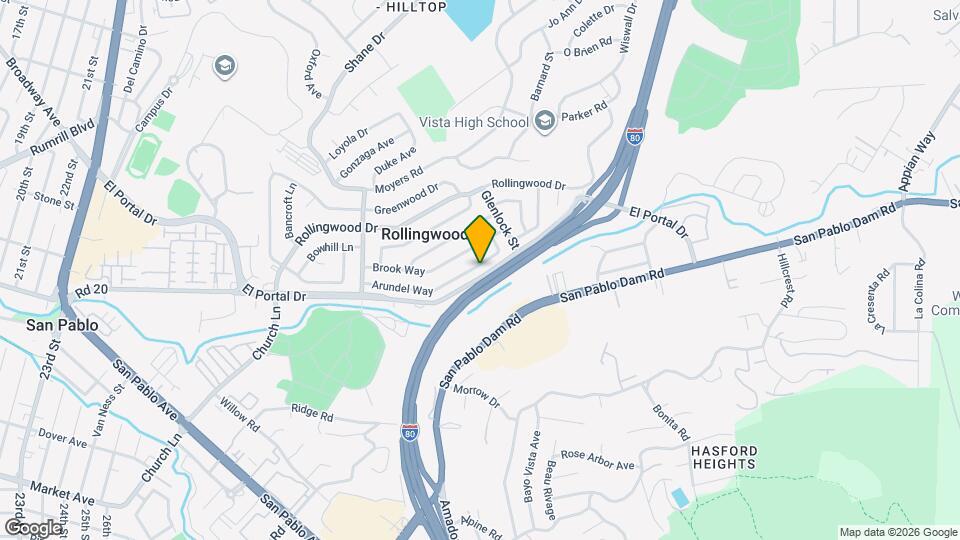 2970 Arundel Way Map and Location Details