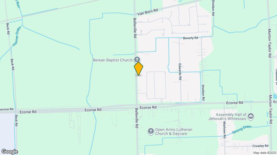 7069 Belleville Rd Map and Location Details