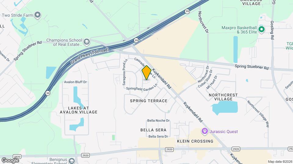 6722 Lilacbrook Ct Map and Location Details