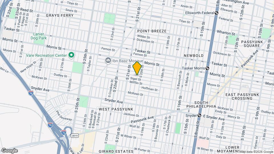 2014 McClellan St Map and Location Details