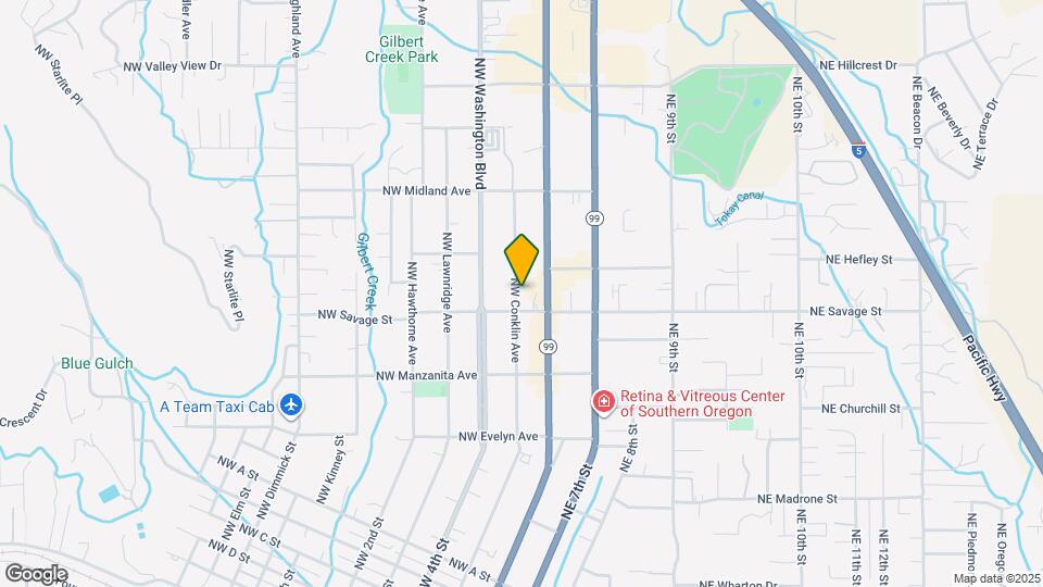 1317 NW Conklin Ave Map and Location Details