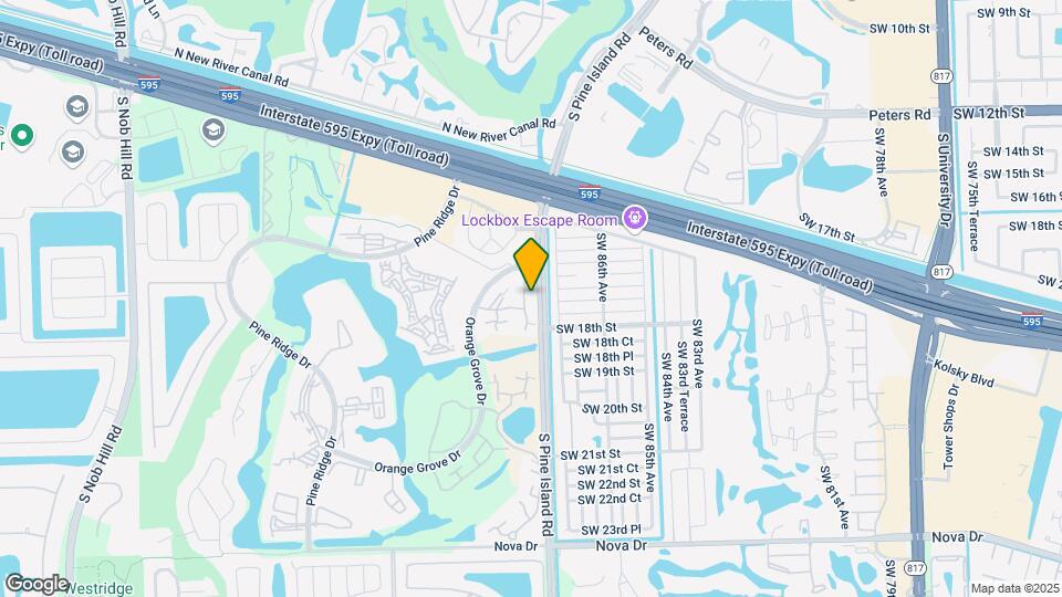 9114 SW 20th Ct Map and Location Details