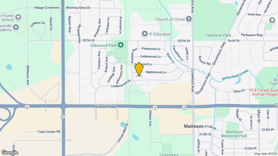 4316 Lindenwood Dr Mapa y Detalles de la Ubicación