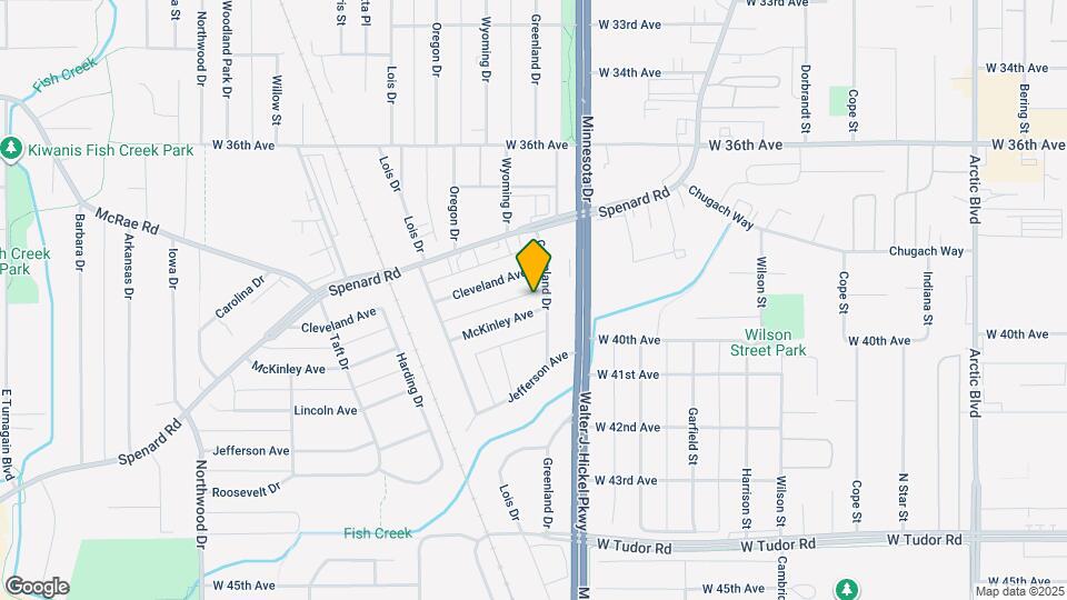 1703 McKinley Ave Map and Location Details