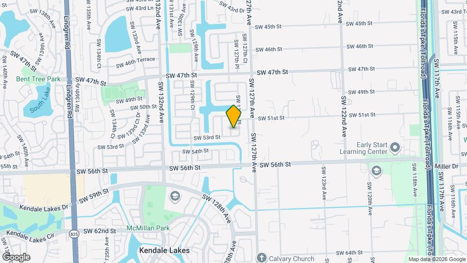 5215 SW 128th Ave Map and Location Details