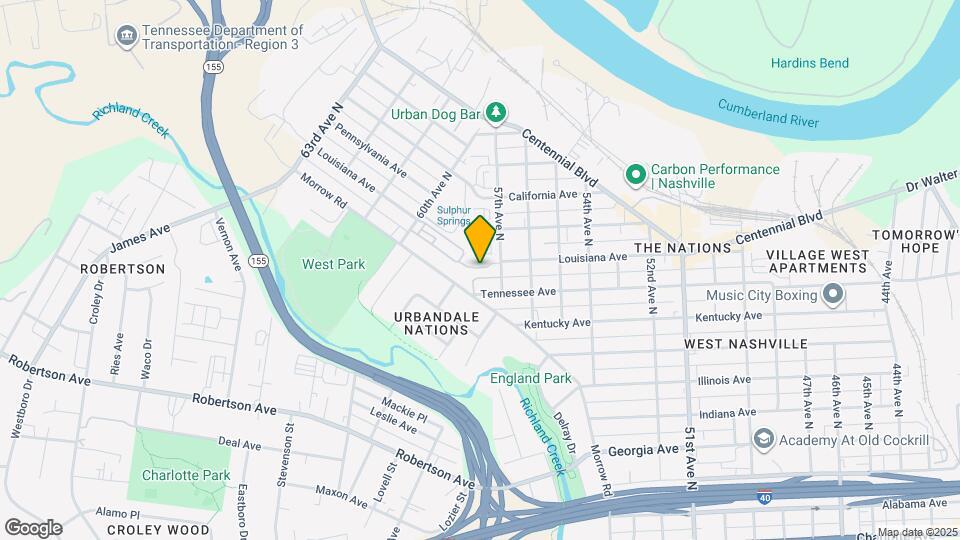 The Townhomes at Treaty Oaks Mapa y Detalles de la Ubicación