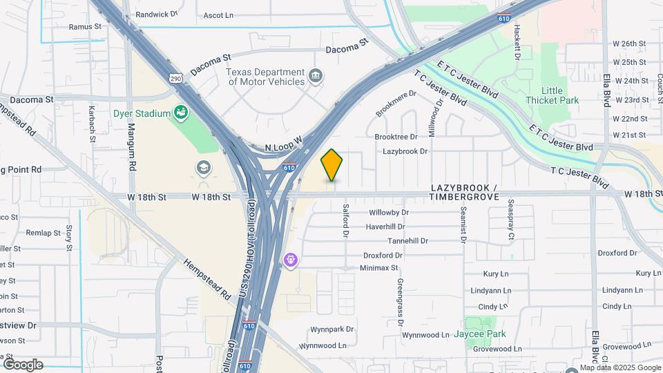 1807 Locksford St Map and Location Details